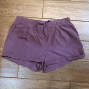 XL Zyia purple summer shorts